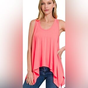 Zenana Oversized Tank, soft and stylish.NWOT